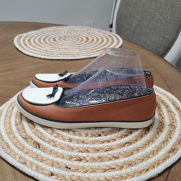 Sperry Top Sider Leather Shoes Size 8 Women's Loafers Patent Round Toe - Picture 7 of 8